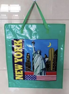 City Customized Pattern Pp Color Printing Woven Bag Packing Bag Shopping Bag Garbage Bag