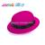 Monochrome Fluorescent Sticker Black Stripe round Cap PVC Material Fashion Party Gathering Special Cap for Holiday Activities Processing Customization