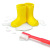 Creative multi-functional cartoon cute silicone rubber rain boots toothbrush holder holder beautifully packaged