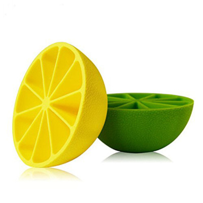 Creative diy ice mold silica gel 10 lemon ice cube yellow green dark green three color spot color box packaging