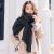 Internet Influencer Street Snap Travel Vacation Series Scarf Phantom Letter Two-Color Scarf Wool Keep Warm Scarf