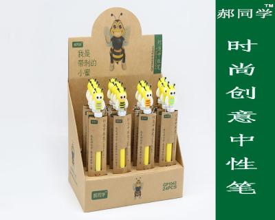 Hao gp-1043 bee with light candy color pen stick creative office students pen