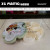 Plastic candy box cartoon flower shaped nuts storage container with lid quality party snacks tray