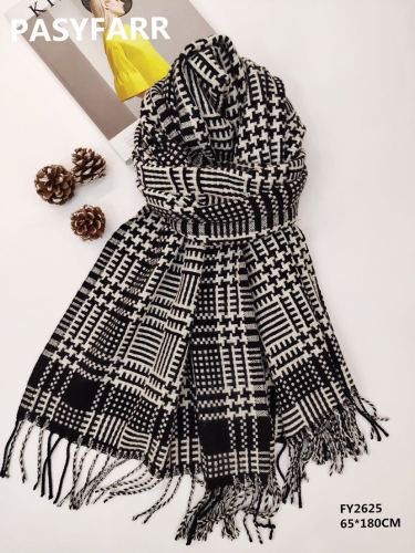 houndstooth particles city city series commuter special warm tide men and women scarf elegant shawl