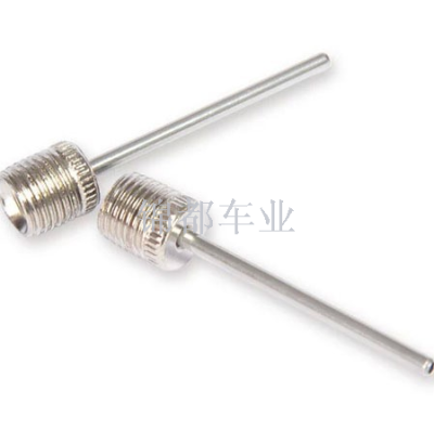 American gas needle with hole stainless steel inflatable ball needle ball type inflatable needle pump wholesale
