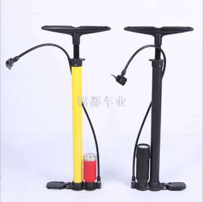 High pressure hand pump with watch pump car bicycle pump