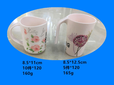Melamine tableware Melamine cup mouth cup a large number of spot inventory runghu street serving hot style
