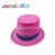 Fluorescent Gold Powder a Tall Hat Printed Happy New Year Plastic Cap Fashion New Year Party Custom Printed Logo Factory Direct Sales