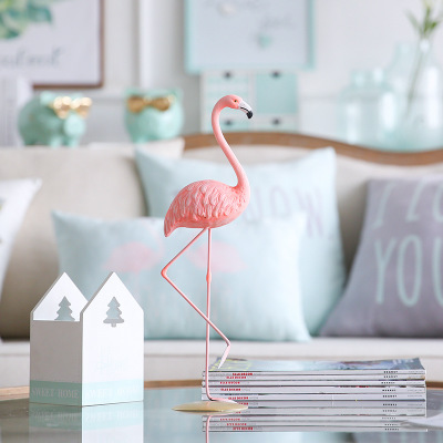 Flamingo resin creative furnishicraft home decoration decoration memorial gifts