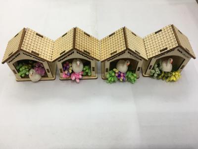 Refridgerator Magnets Creative Decoration Wooden Craftwork