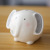 Custom wholesale crafts Nordic wind home creative animal piggy bank ceramic furnishings