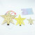 Pendant little Top star Gold Small Middle star Pendant Christmas Tree accessories