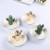 Spot ceramic plate electroplating cactus placed pieces ring plate receiving decorative jewelry rack