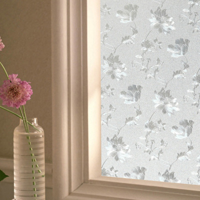 Static Glass Film Bathroom Bathroom Transparent Opaque Window PVC Decorative Film Window Sticker