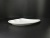 Daily necessities ceramic plate tableware 11 inches three leaf wave plate