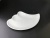 Daily necessities ceramic plate tableware 11 inches three leaf wave plate