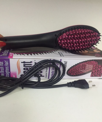 The second generation of straight hair comb electric hair straightener does not hurt the magic of straight hair comb 