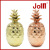 | creative ceramic pineapple gold-plated storage tank furnishing pieces 