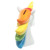 Foreign trade hot unicorn money pot rainbow horsehead ceramic money pot 3D money pot unicorn report