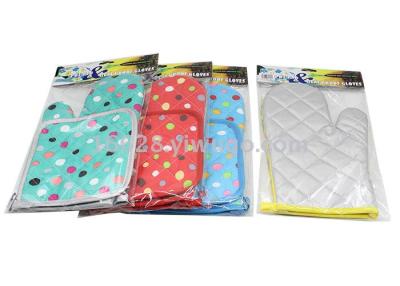 Microwave Oven Gloves Mat Heat Insulation Gloves Mat Oven Glove Pad