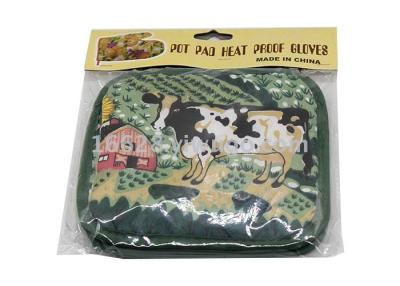 Microwave Oven Gloves Mat Heat Insulation Gloves Mat Oven Glove Pad