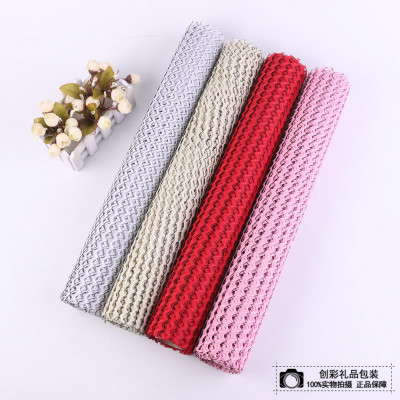 Material dong dong mesh packaging Korean gauze flower creative paper imported bouquet creative mesh