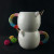 Advertising creative personality animal unicorn ceramic mug milk cup children into the shop 
