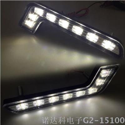 8Led 2+6 LED car daytime driving light 7 glyph LED daily light general daily light