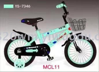 Hot style children's bike luminous guard wheel belt cart basket 12 inches 14 inches 16 inches 25 years old
