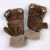 New flip warm gloves for women with fleece and thick touch screen cartoon gloves for winter students cute puppy gloves