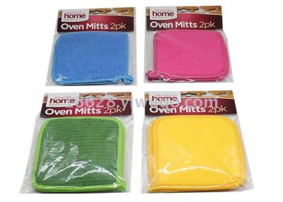 Microwave Oven Gloves Mat Heat Insulation Gloves Mat Oven Glove Pad