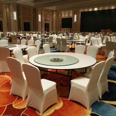 Anhui star hotel banquet chair cover restaurant wedding banquet elastic chair cover banquet table chair tablecloth