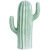 Cactus of small and pure and fresh pottery and porcelain places tribute tea shop cabinet Nordic wind adornment 