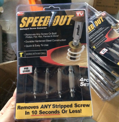 Screw remover screw extractor accessories kit combination