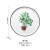 Ins Nordic simple ceramic western dinner plate steakhouse table decoration household kitchen creative tableware
