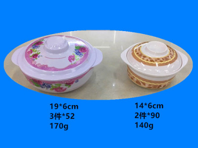 Melamine tableware Melamine cover bowl stock low price processing