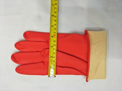 70 g latex gloves red construction site with industrial gloves household gloves washing and washing rubber gloves