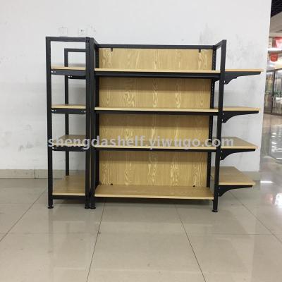 Supermarket shelves steel shelves imported goods shelves chocolate shelves