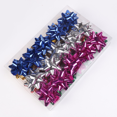 Ribbon, star flower, ribbon, ribbon, ribbon, ribbon, Christmas gift wrap, gift box decoration