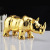 Rhinoceros living room decoration craft gifts office animal furnishings creative opening of wealth wholesale market