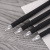 Manufacturer direct sale black matte neutral pen students examination business pen black bullet head can be customized