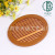 Tianyun Factory Direct Sales Bamboo Placemat Home Kitchen Heat Proof Mat Thick Bamboo Placemat Heat Resistance Bowl Mat round Potholder