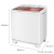 AUCMA 9 kg double cylinder washing machine household large double cylinder glass red xpb90-3169s