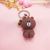 Lovely brown bear kony rabbit quality male bag key chain pendant ornaments pendant doll pendant