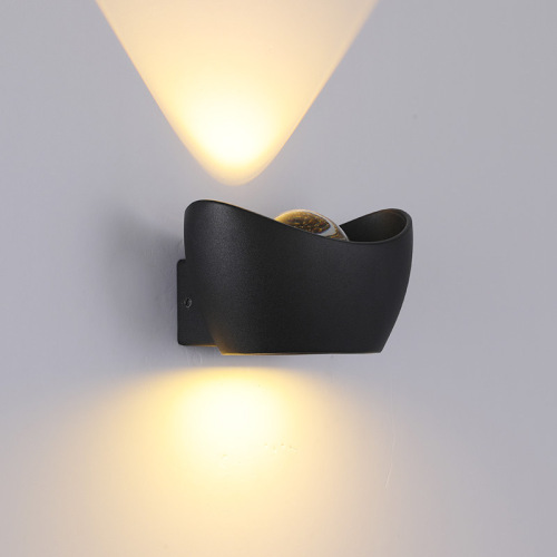 foreign trade exclusive simple led outdoor waterproof wall lamp corridor aisle light living room bedroom bedside lamp ingot wall lamp