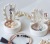 lestick jewelry for photo props Christmas table decorations