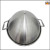 DF27273 stainless steel kitchen utensils hotel supplies double ears round bottom frying pan
