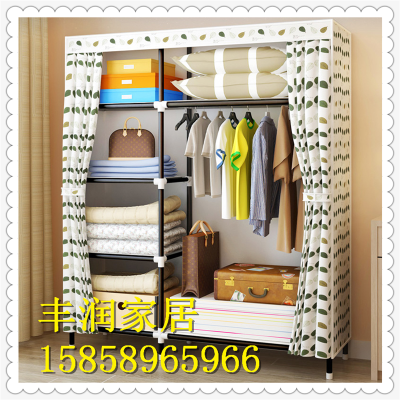 Simple wardrobe thickened by 25 round closets