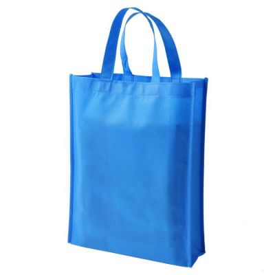 Portable Non-Woven Bag Customized Independent Packaging Ad Bag Portable Film Three-Dimensional Ad Bag Printable Logo