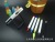 5 PCs Fluorescent Pen Boxed Five-in-Pen Stationery Set Silica Gel Mobile Phone Holder Stationery Set Boxed Fluorescent